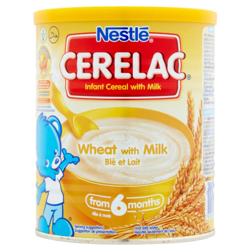 CERELAC WHEAT WITH MILK CEREAL 1x400G