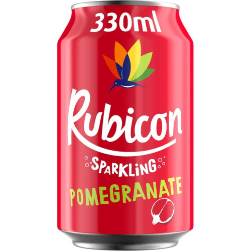 RUBICON SPARKLING POMEGRANATE CAN 1x24x330ML