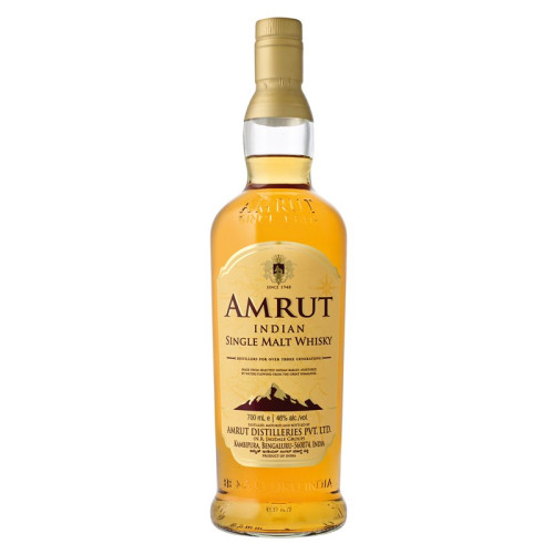 AMRUT SINGLE MALT WHISKEY BOTTLE 6x70CL