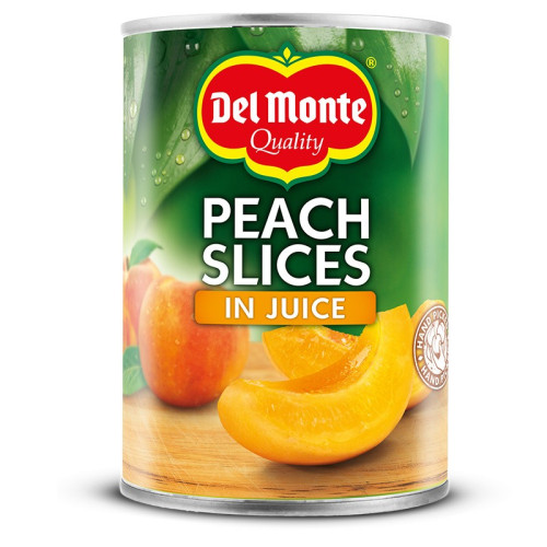 DEL MONTE PINEAPPLE SLICES & JUICE 1x12x435G