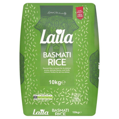 LAILA BASMATI RICE 1x10x1KG