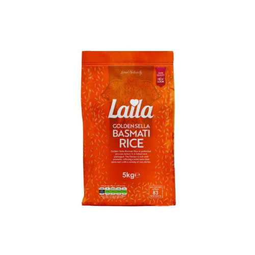 LAILA GOLDEN SELA RICE 1x5KG