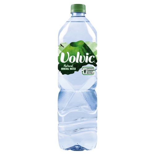 VOLVIC STILL WATER 12 PACK BOTTLE 1x12x1.5L