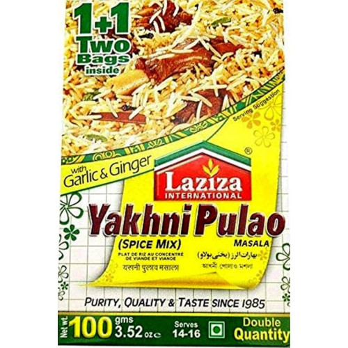 LAZIZA YAKHNI PULLAO 12x6x100G