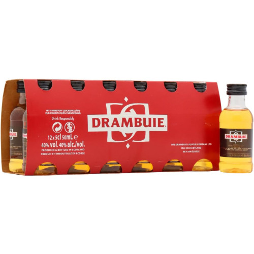 DRAMBUIE LIQUEUR WHISKY BOTTLE 1x12x5CL