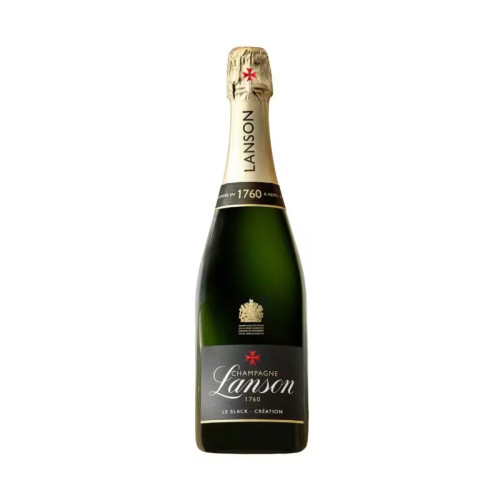 LANSON CHAMPAGNE LE BLACK CREATION SPARKLING WINE BOTTLE 6x75CL