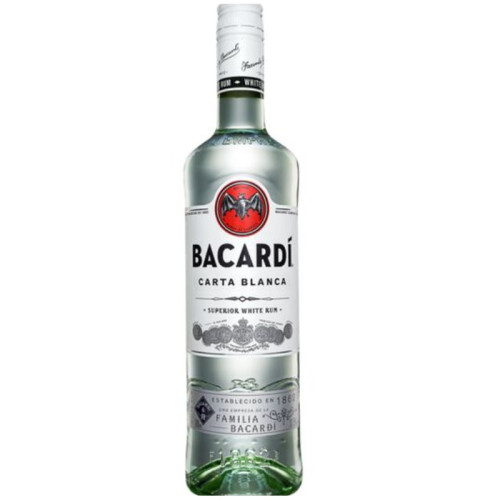 BACARDI ORIGINAL WHITE RUM BOTTLE 6x1.5L