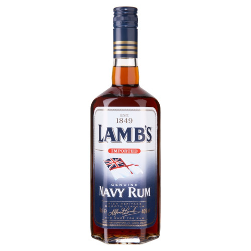 LAMBS ORIGINAL DARK RUM BOTTLE 6x70CL