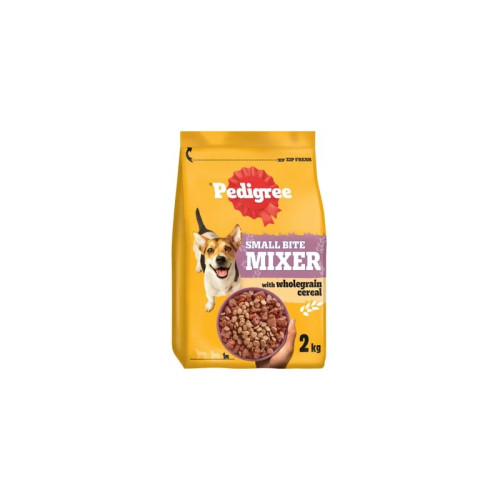 PEDIGREE SMALL BITE MIXER DOG FOOD 1x2KG