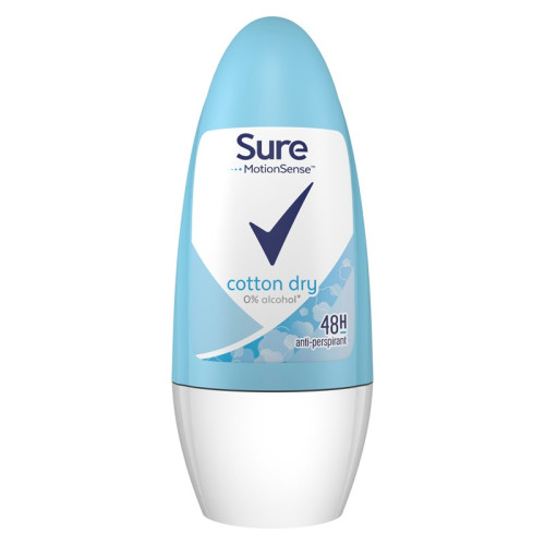SURE COTTON FRESH DEODORANT ROLL ON 1x6x50ML
