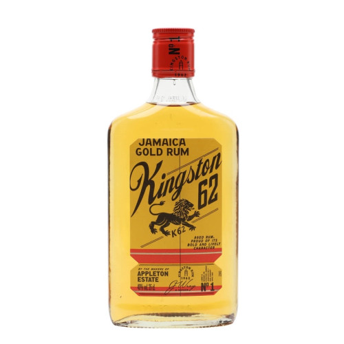 KINGSTON 62 GOLD DARK RUM BOTTLE 6x35CL