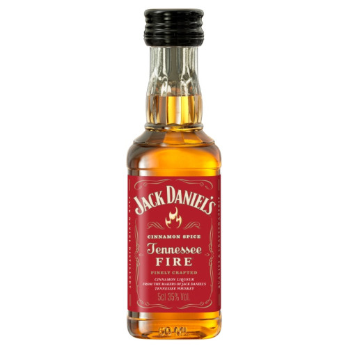 JACK DANIELS TENNESSEE FIRE WHISKEY BOTTLE 12x10x5CL
