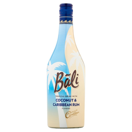 BALI CARRIBBEAN COCOCUT WHITE RUM BOTTLE 1x70CL