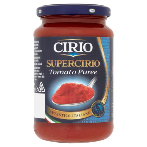 CIRIO TOMATO PUREE JAR 1x12x350G