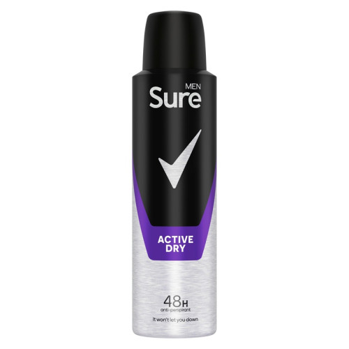 SURE ACTIVE MEN ANTI PERSPIRANT 1x6x150ML