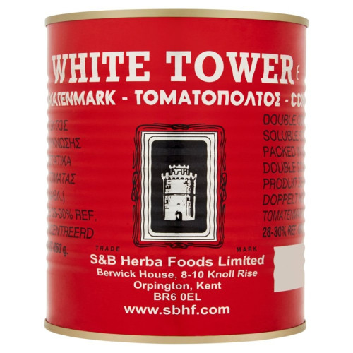 WHITE TOWER TOMATO PASTE 1x12x850G