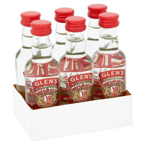 GLENS VODKA BOTTLE 1x6x5CL
