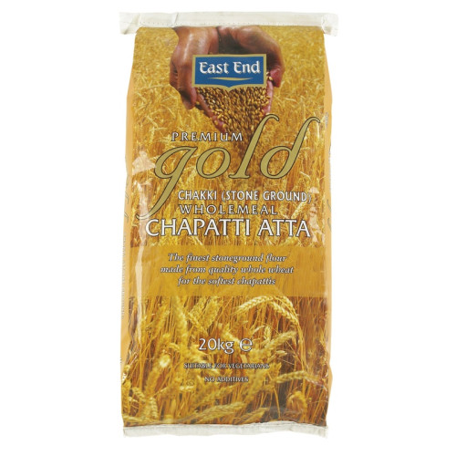EAST END PREMIUM GOLD WHOLEMEAL ATTA 1x20KG