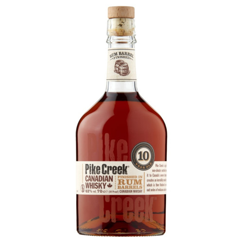 PIKESVILLE CANADIAN 10 YEAR WHISKEY BOTTLE 1x70CL