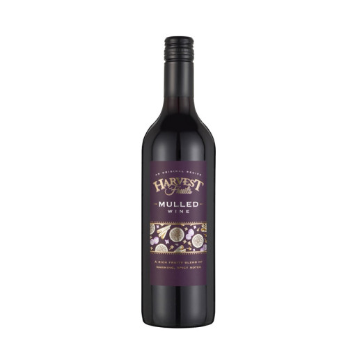 HARVEST FRUITS MULLED FORTIFIED WINE BOTTLE 6x75CL