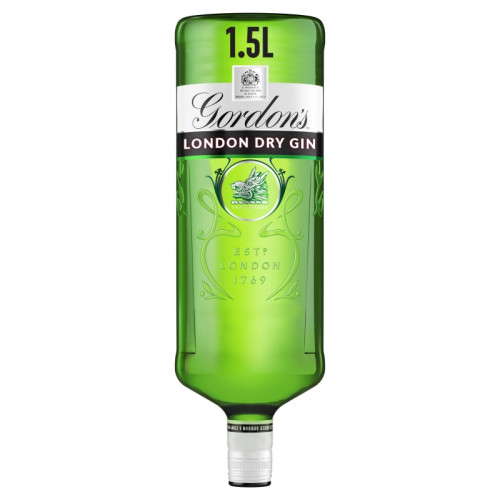 GORDONS LONDON DRY GIN BOTTLE 6x1.5L