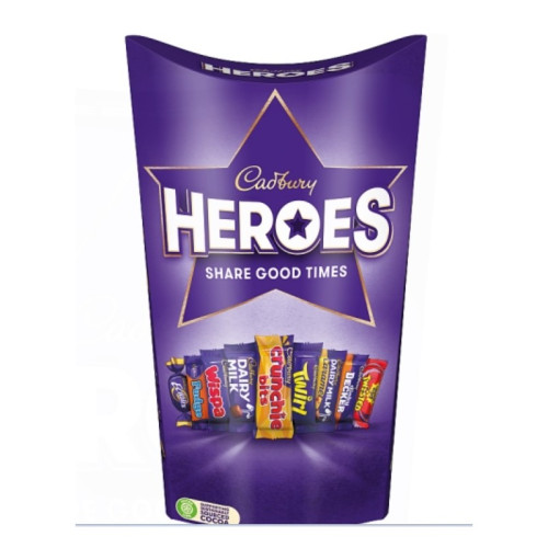 CADBURY HERO CHOCOLATE CARTON 1x290G