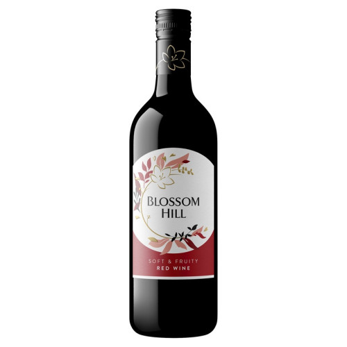 BLOSSOM HILL SOFT & FRUITY RED WINE BOTTLE 6x75CL