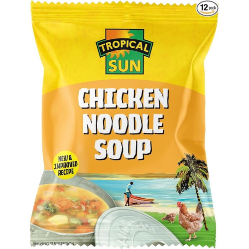 TROPICAL SUN CHICKEN NOODLE SOUP 1x12x60G