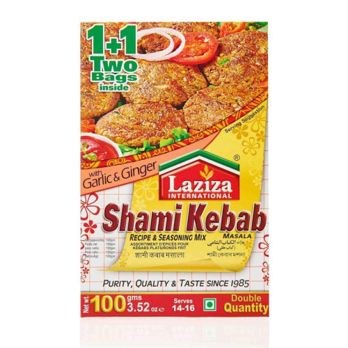 LAZIZA SHAMI KEBAB 12x6x100G