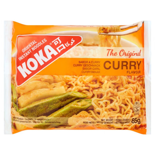 KOKA CURRY NOODLES 1x30x85G