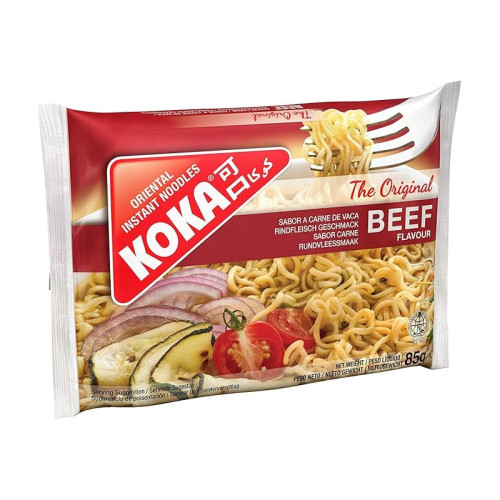 KOKA BEEF NOODLES 1x30x85G