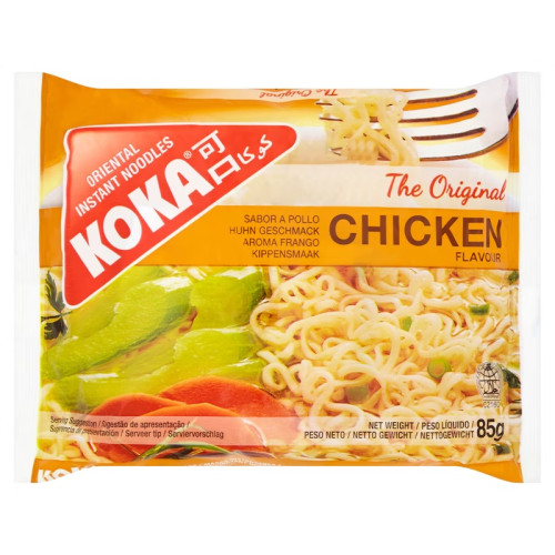 KOKA CHICKEN NOODLES 1x30x85G
