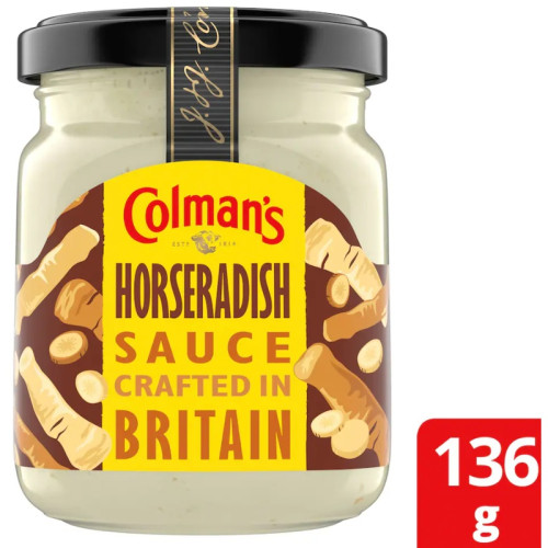 COLMANS HORSERADISH SAUCE 1x8x136G