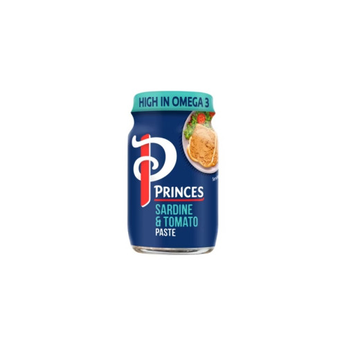 PRINCES SARDINES & TOMATO PASTE 1x12x75G