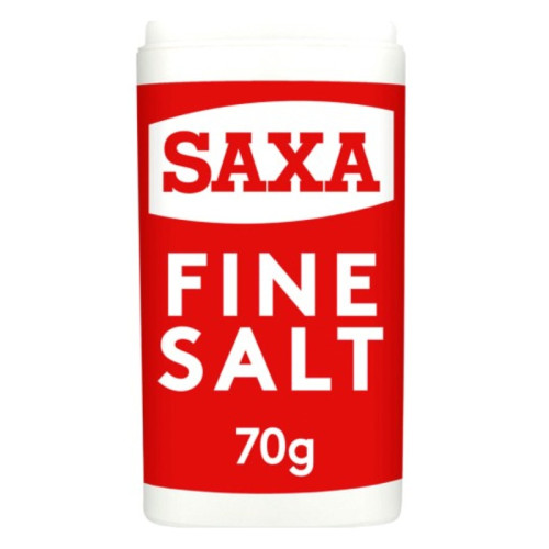SAXA FINE SALT 1x12x70G