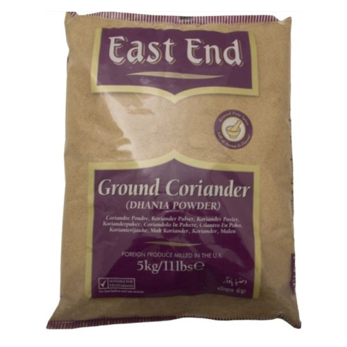 EAST END CORIANDER DHANIA POWDER 2x5KG