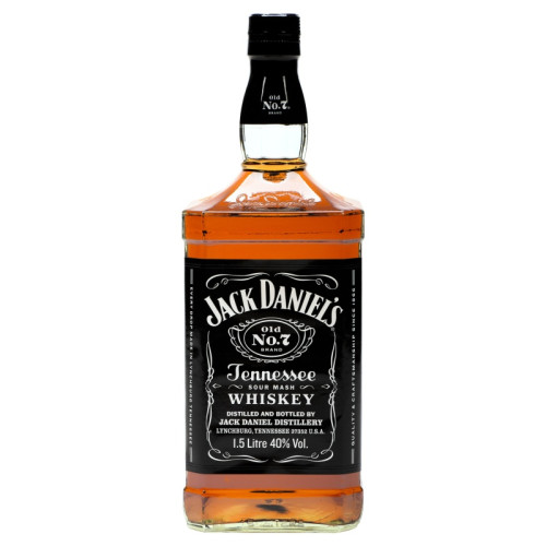 JACK DANIELS TENNESSEE WHISKEY BOTTLE 1x1.5L