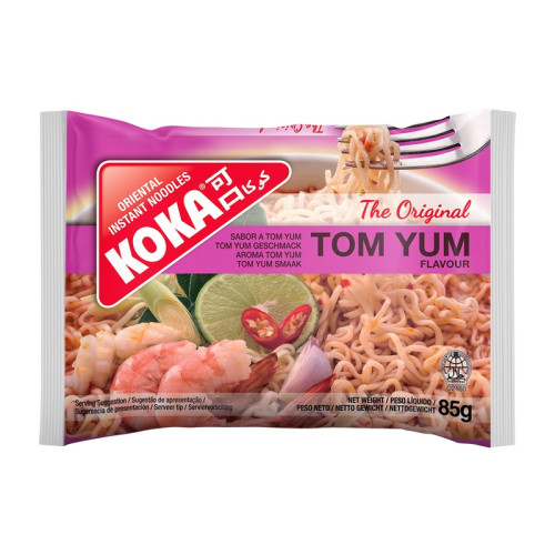KOKA TOM YAM NOODLES 1x30x85G