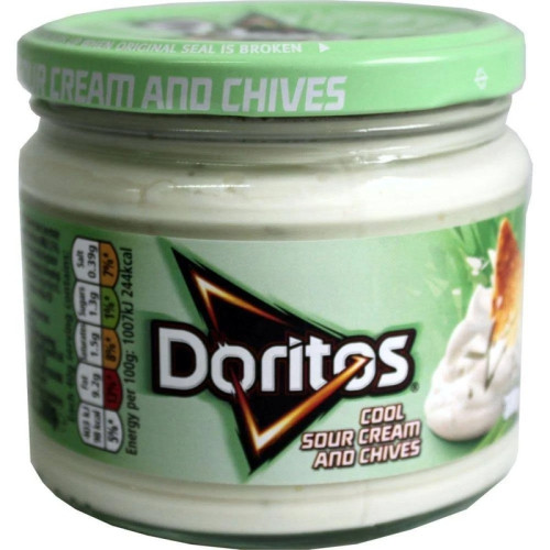 DORITOS SHARING SOUR CREAM CHIVES DIP 6x300G