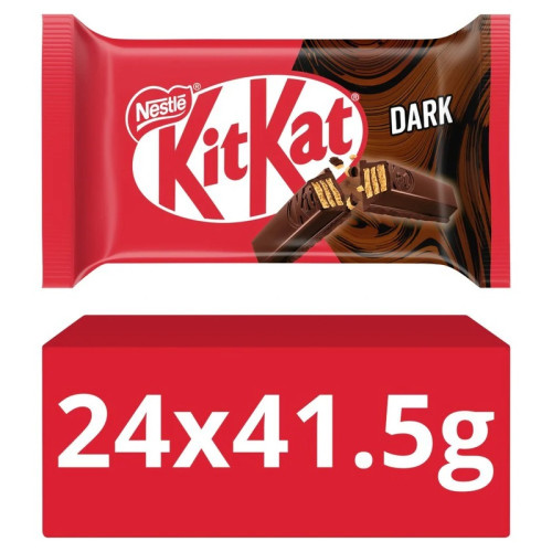 KITKAT 4 FINGER 70% DARK CHOCOLATE BAR 1x24x41.5G