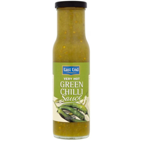 EAST END EXTRA HOT GREEN CHILLI SAUCE 1x6x260G