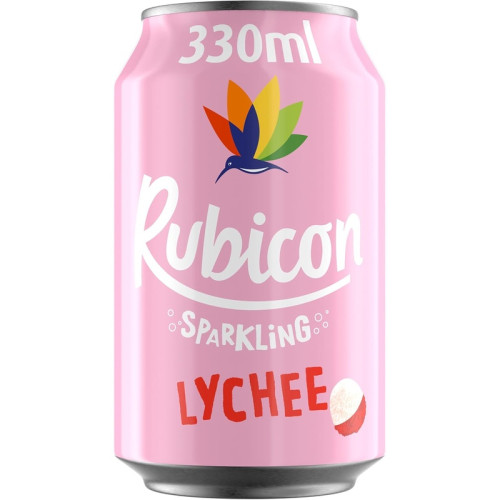 RUBICON SPARKLING LYCHEE CAN 1x24x330ML