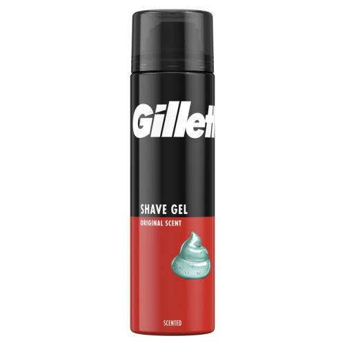GILLETTE REGULAR SHAVING GEL 1x6x200ML