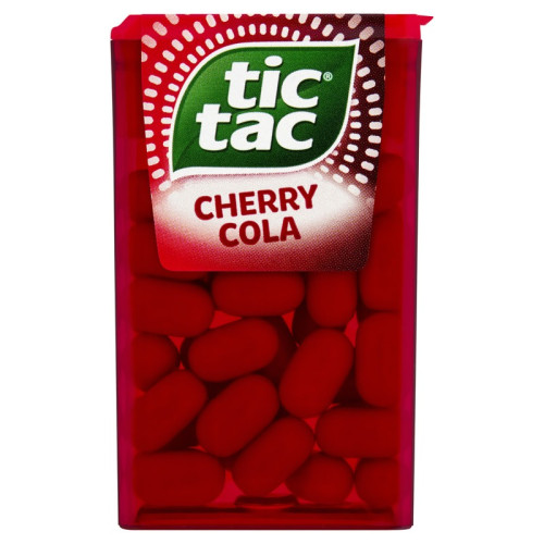 TIC-TAC CHERRY & COLA CHEWING GUM 1x24x18G