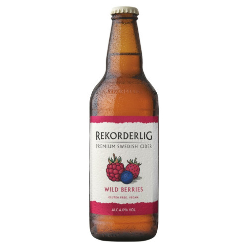REKORDERLIG WILD BERRY CIDER BOTTLE 1x15x500ML
