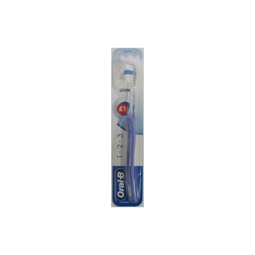 ORALB MANUAL TOOTHBRUSH 1x12xSGL PMP &Acirc;&pound;1