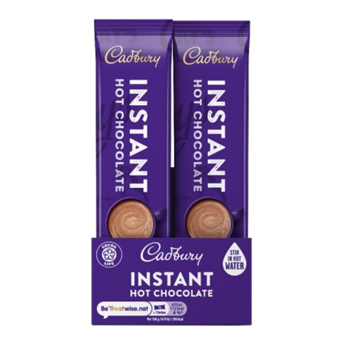 CADBURY INSTANT HOT CHOCOLATE STICKS 1x30x28G