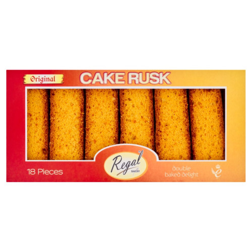 REGAL ORIGINAL CAKE RUSK 1x18s