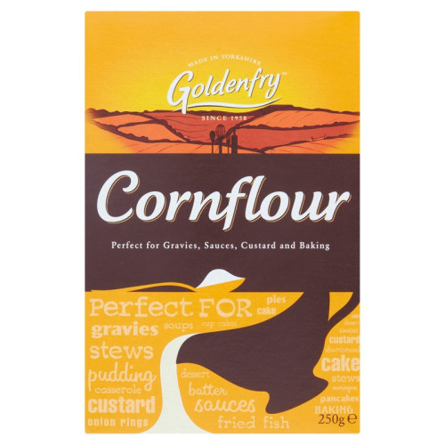 GOLDENFRY CORNFLOUR 1x8x250G