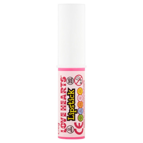 SWIZZELS CANDY LIPSTICKS LOVE HEARTS BOX 1x60x6G